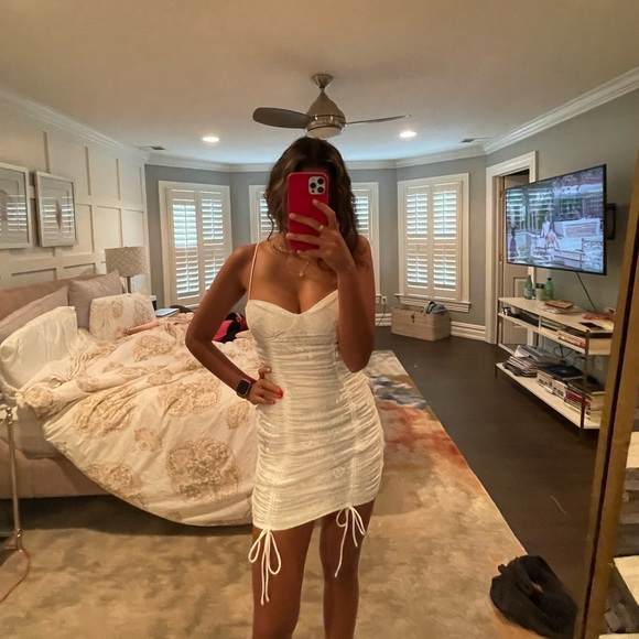 knee length dresses for ladies Halter Mini Dress – Mon Reve Chicago main image 1
